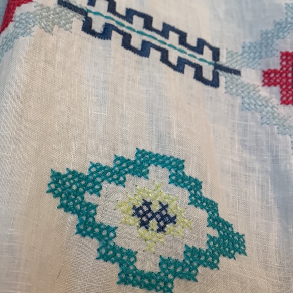 Johnny Was unstructured linen top. Size XL - Picture 4 of 10